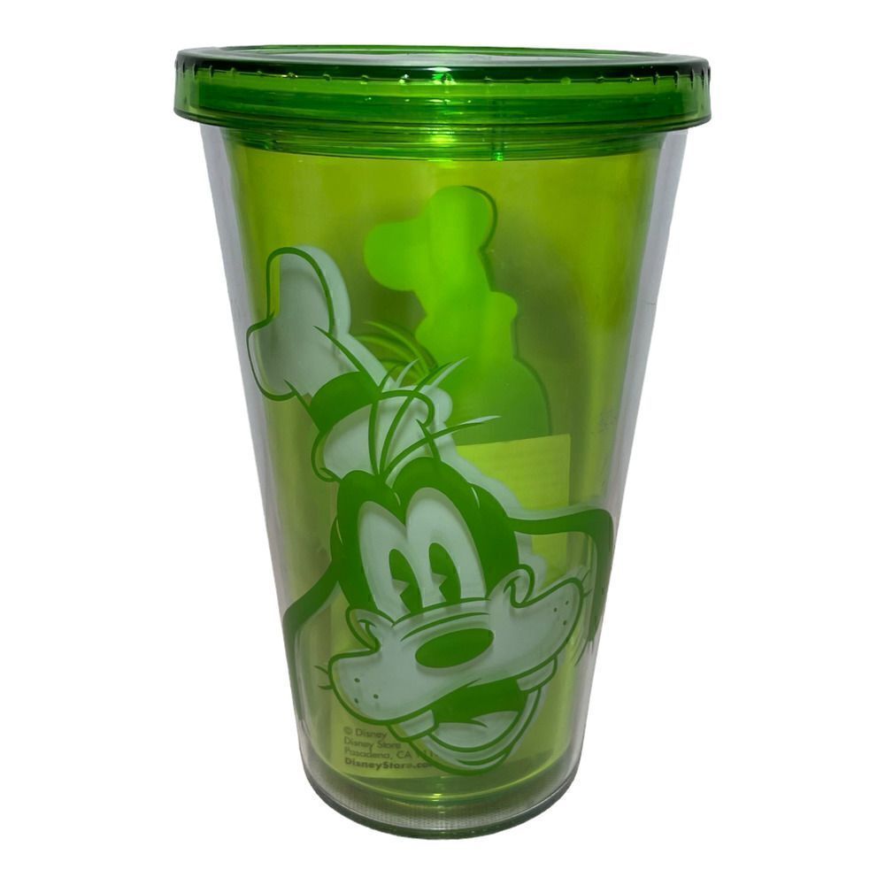 Disney Goofy Tumbler, Green - New with Flaws